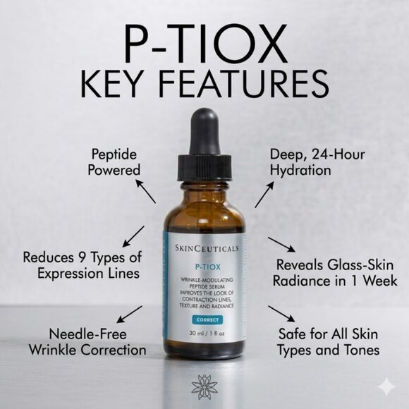 SkinCeuticals P-TIOX Anti-Wrinkle Peptide Serum 30ml Advanced Anti-Aging serum. - Picture 7 of 8